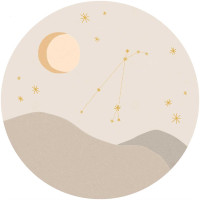 Explore 323119 Aries - d 1.15 m Sterrenbeeld Eijffinger Behang 