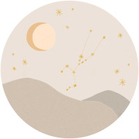 Explore 323122 Taurus - d 1.15 m Sterrenbeeld Eijffinger Behang 